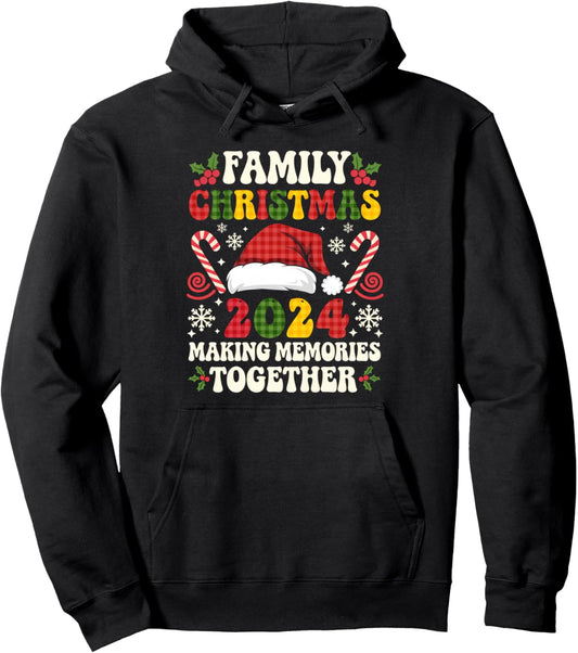 Groovy Family Christmas 2024 Christmas Squad Matching Xmas Pullover Hoodie