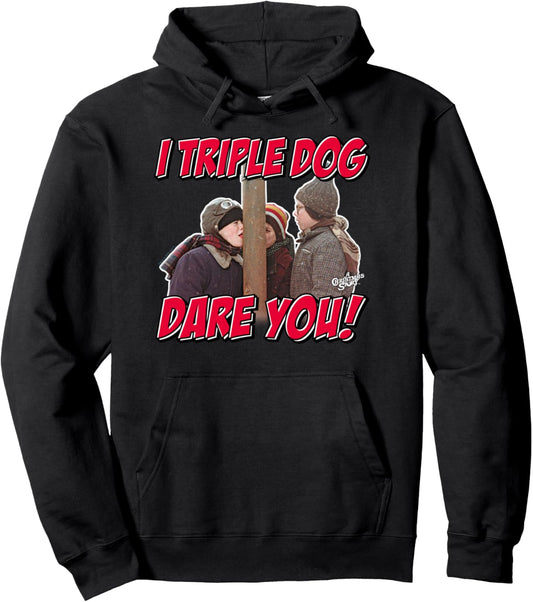 A Christmas Story I Triple Dog Dare You Holiday Pullover Hoodie