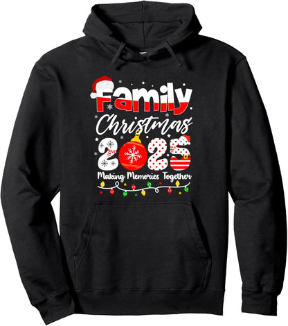 Family Christmas 2025 Matching Family Christmas Xmas Pullover Hoodie