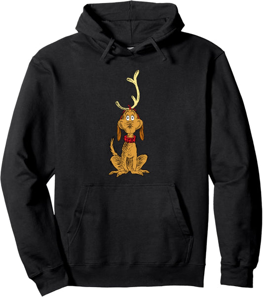 Dr. Seuss Reindeer Max Pullover Hoodie Pullover Hoodie