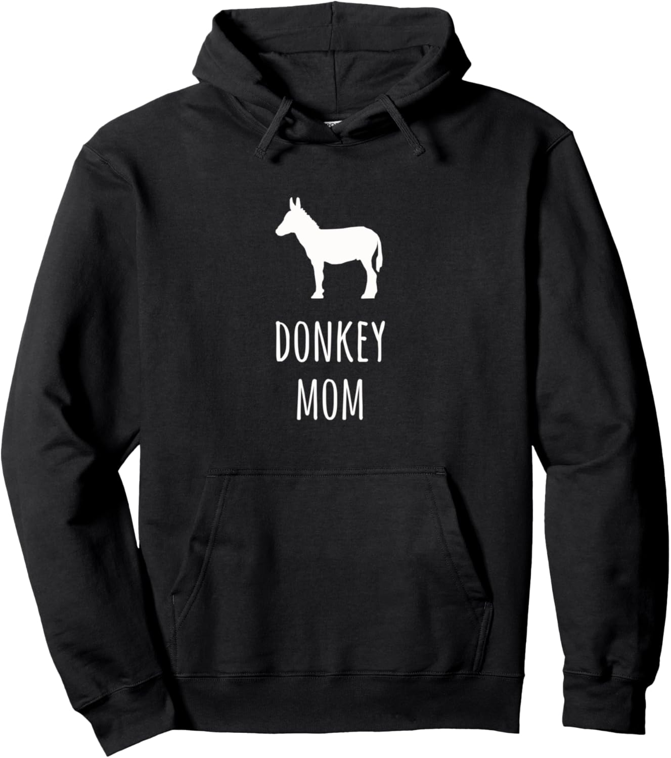 Donkey Mom Shirt Gift Women Pet Donkey Lover Pullover Hoodie