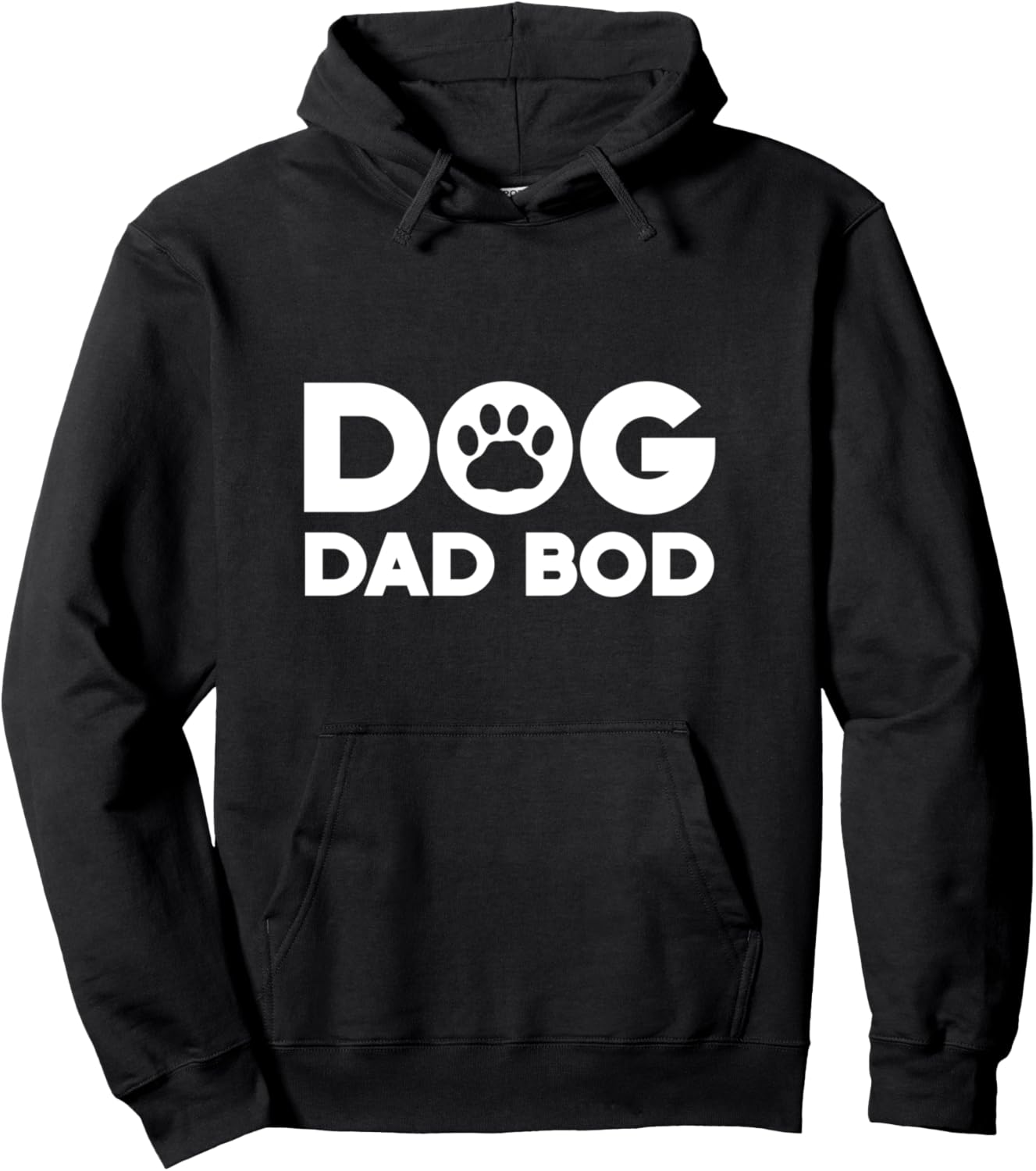 Dog Owner For Men Dog Dad Bod Pullover Hoodie