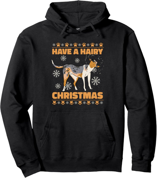 Have a hairy christmas Happy dog festival Pullover Hoodie