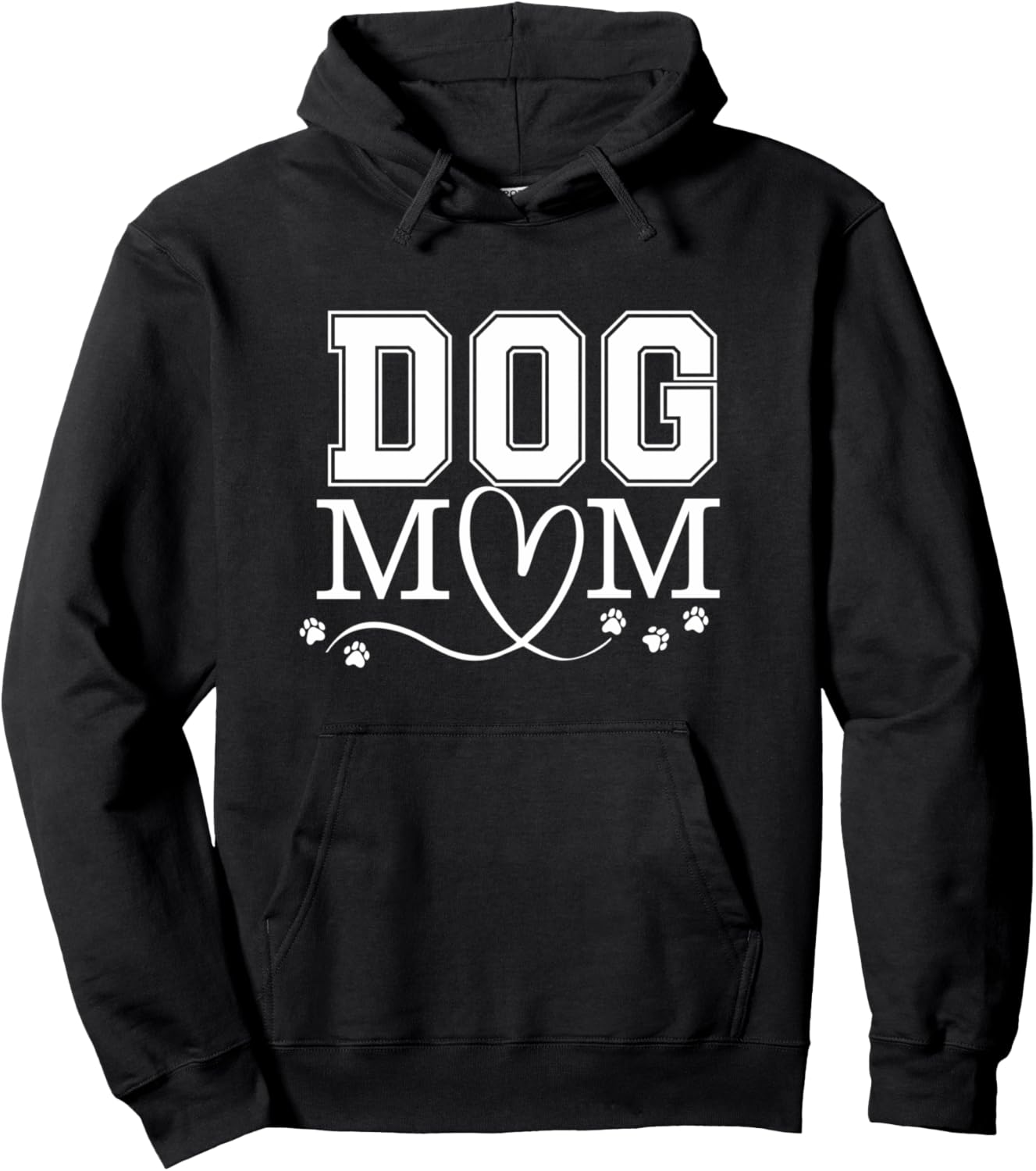 Dog Mom, Dog Presents For Women, Fur Mama, Best Dog Mom Ever Pullover Hoodie