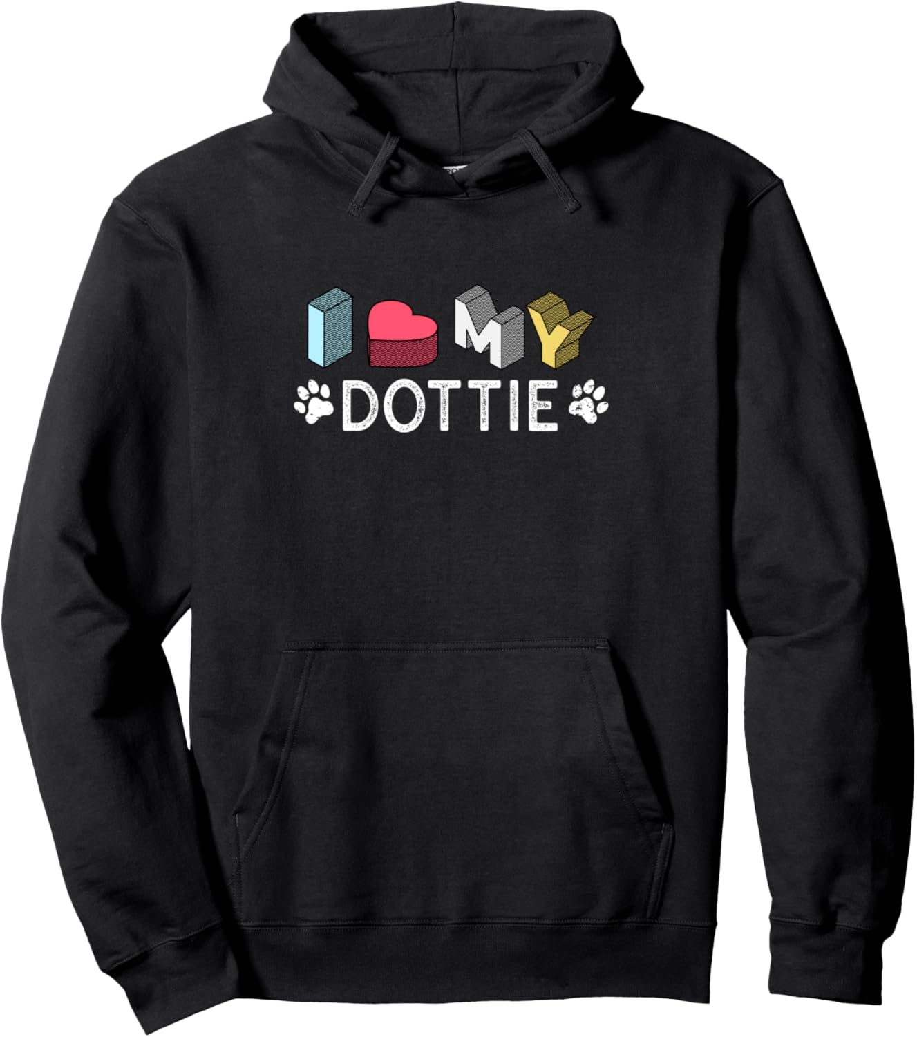 Dottie Personalized Dog Name Dottie Pet Lover Pullover Hoodie
