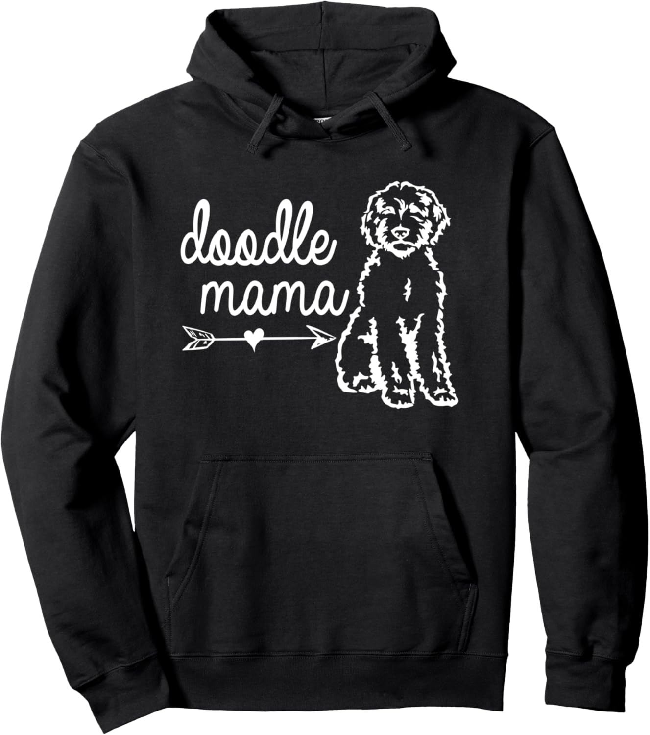 Doodle Mama Cute Labradoodle Goldendoodle Mom Gift Pullover Hoodie