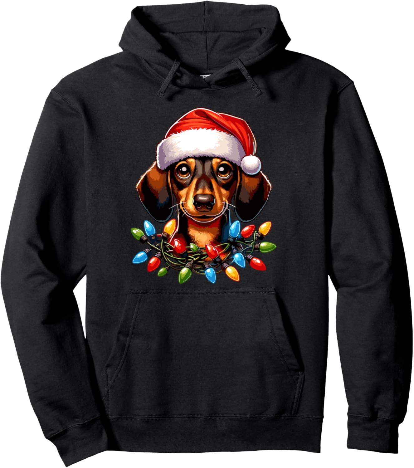 Dog Owner Xmas Men Women Favorite Dachshund Christmas Pullover Hoodie