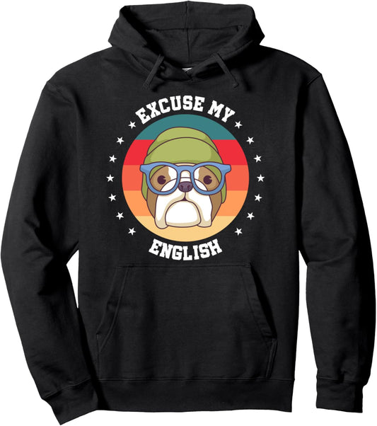 English Bulldog Gifts for English Bulldog Moms &amp; Dads Pullover Hoodie