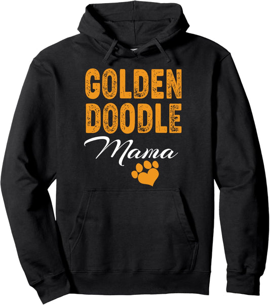 Doodle Mama T-Shirt - Funny Golden Doodle Fur Mama Gift Pullover Hoodie