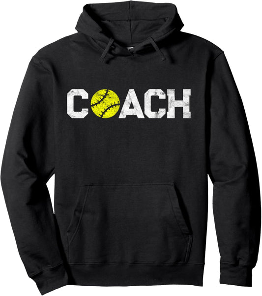 Gifts Softball Coaches Appreciation - Softball Coach Pullover Hoodie