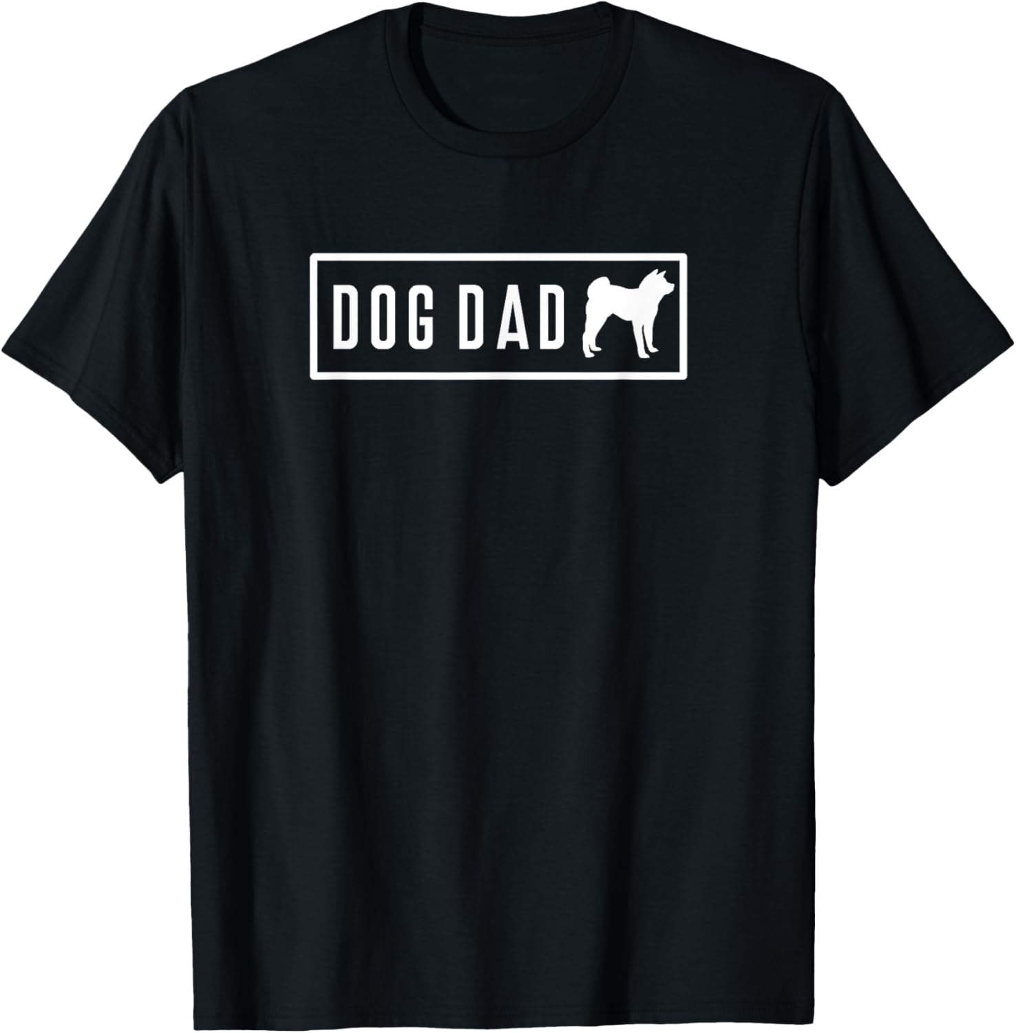 Akita Dog Dad - Fathers Day Men Women T-Shirt