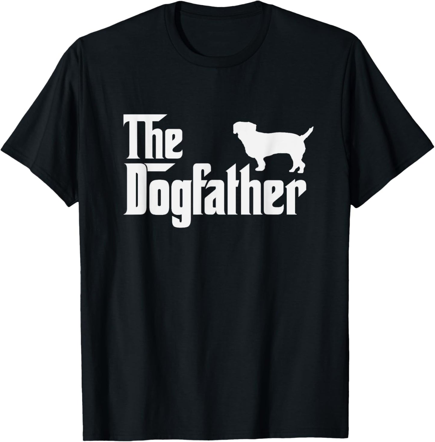 doxle DogFather Funny Dog Dad T-Shirt