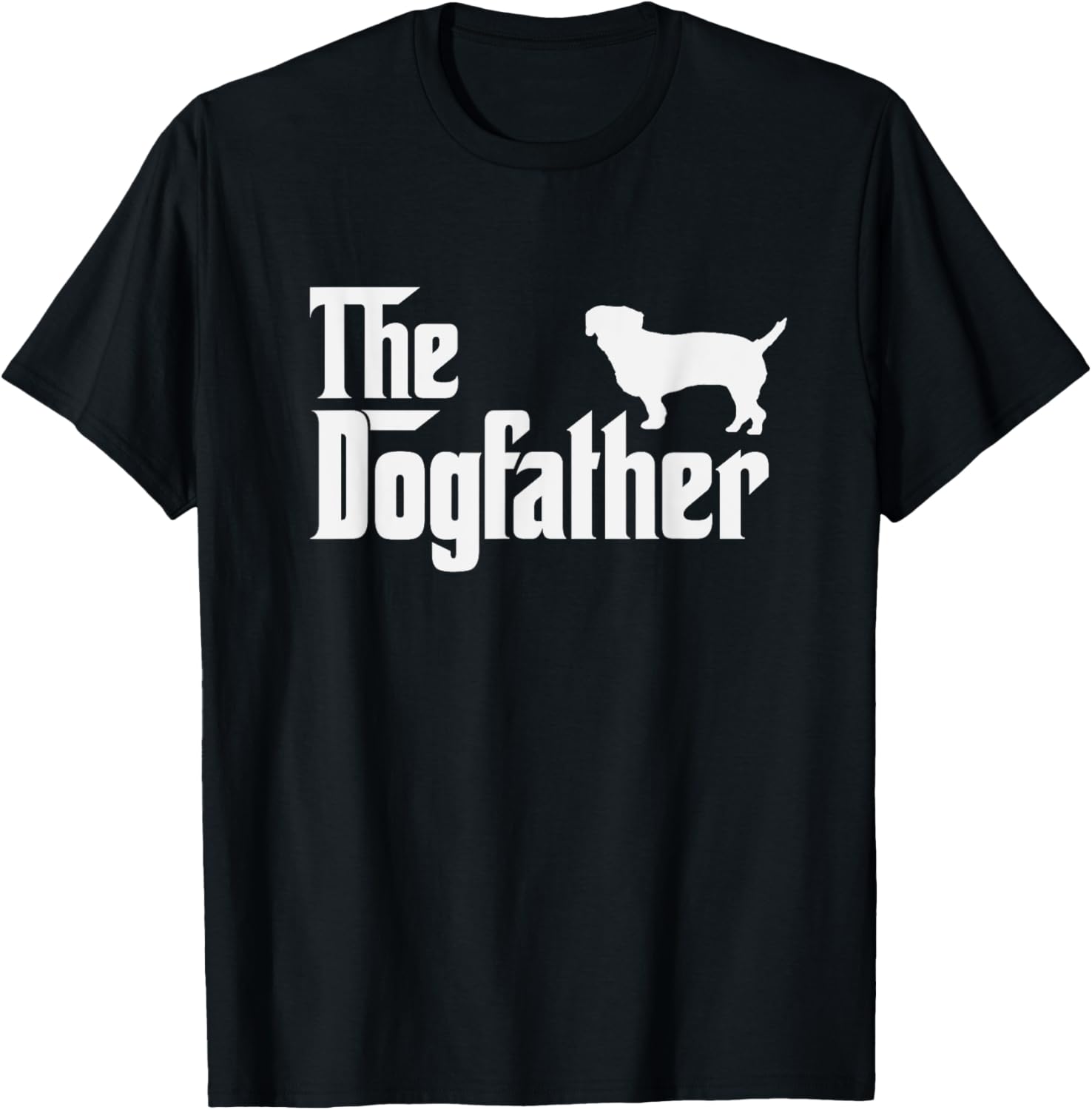 doxle DogFather Funny Dog Dad T-Shirt