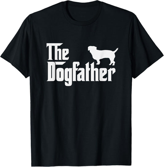 doxle DogFather Funny Dog Dad T-Shirt
