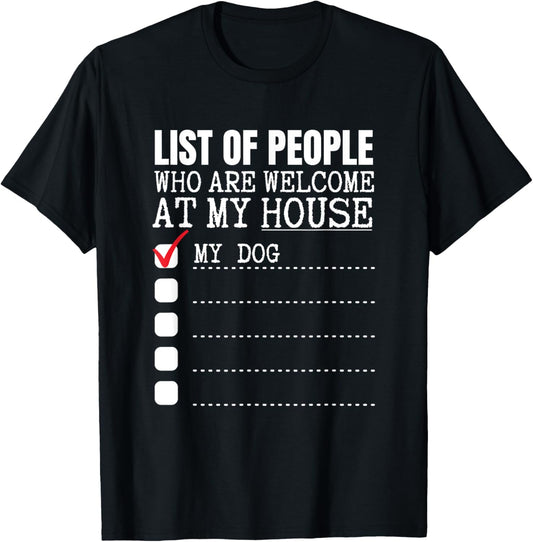 Funny Antisocial Dog Pet Lover Gift, Dog Momma Dog Dad T-Shirt for Men Women