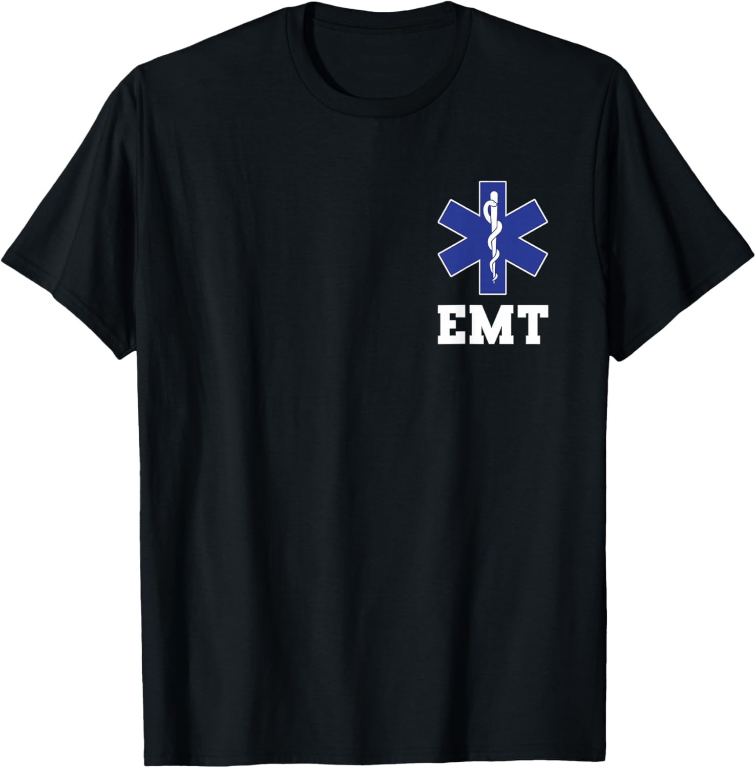 EMT Shirt EMS Paramedic Thin White Line Two-Sided EMT Gift T-Shirt