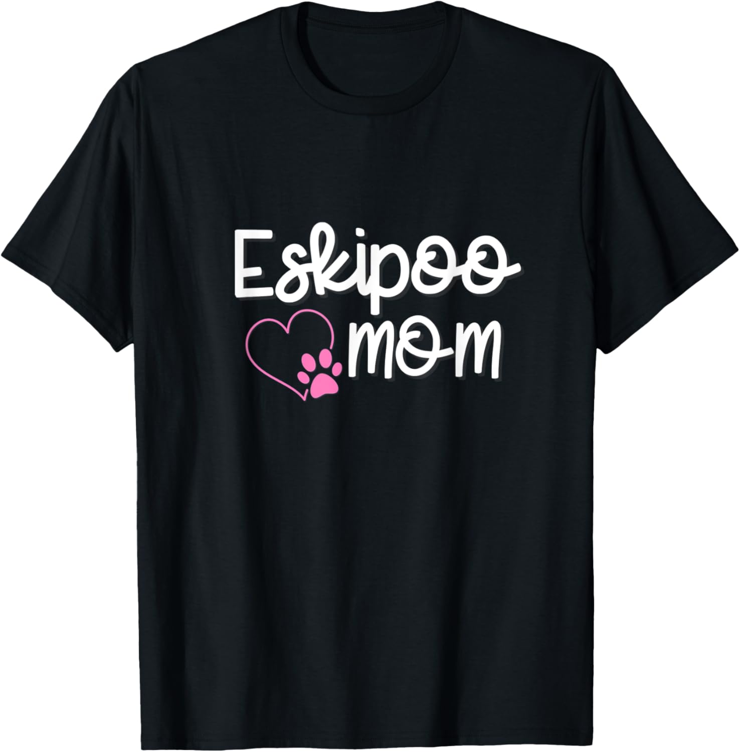 Eskipoo Mom Dog Mama Gift T-Shirt