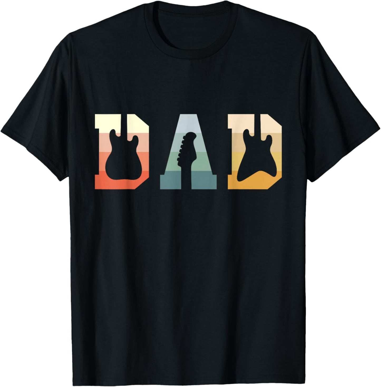Acoustic Guitar Dad Guitarist Musical Instrument Musician T-Shirt