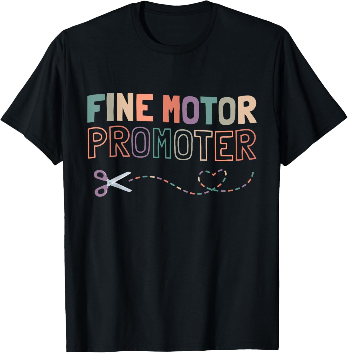 Groovy Fine Motor Promoter Occupational Therapy OT Therapist T-Shirt