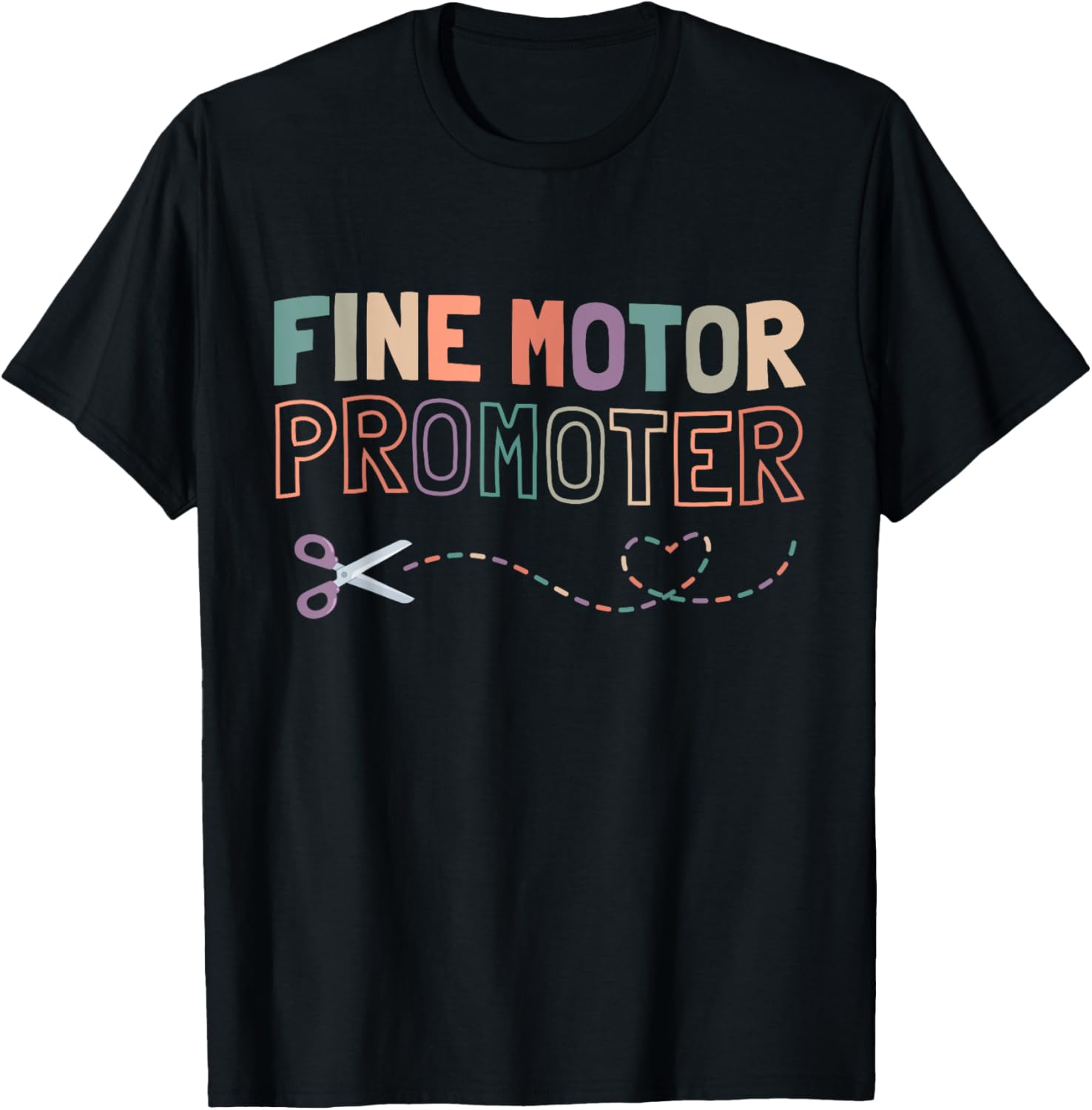 Groovy Fine Motor Promoter Occupational Therapy OT Therapist T-Shirt