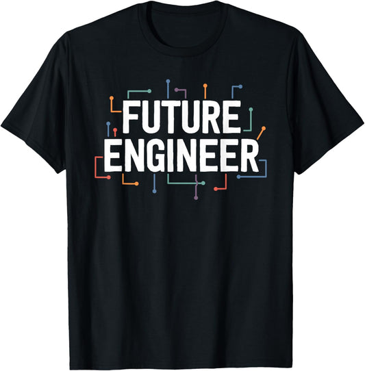 Electrical Engineering Shirt Circuit Kids Future Engineer T-Shirt