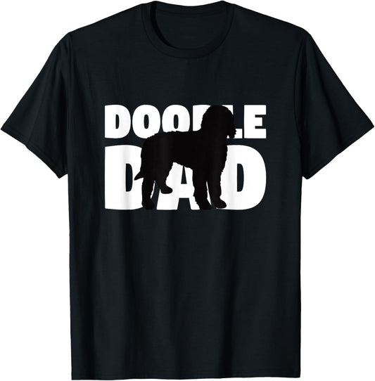 Doodle Dad T-Shirt Goldendoodle T-Shirt Dog Dad Gift Father T-Shirt