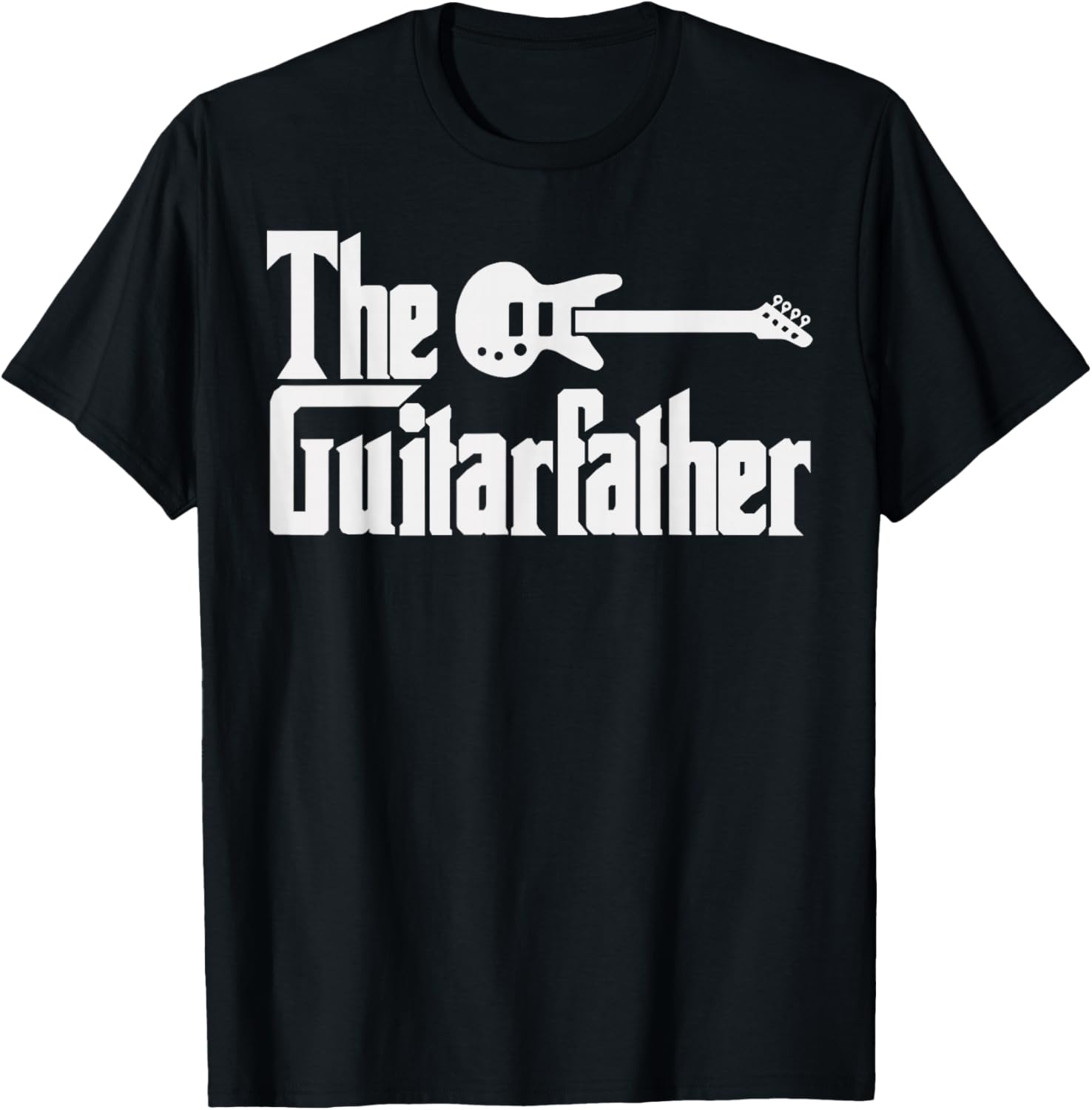 Fathers Day The Guitar-father Musician Guitarist Dad Gift T-Shirt