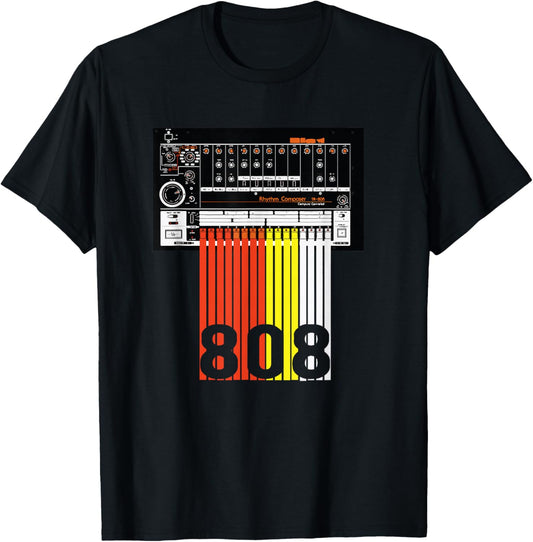 808 Drum Machine T-Shirt, Music, Beats T-Shirt
