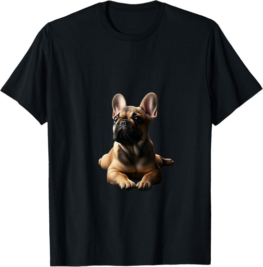 Fawn French Bulldog Shirt Frenchie Mom Dad Dog Puppy Pet T-Shirt
