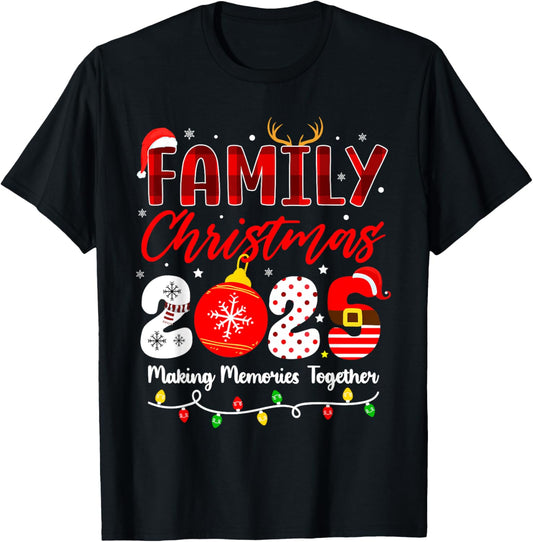 Family Christmas 2025 Matching Family Christmas Xmas T-Shirt