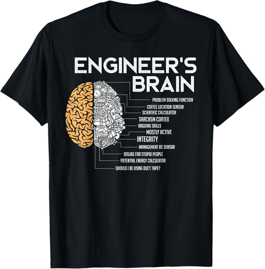Engineer's Brain T-Shirt