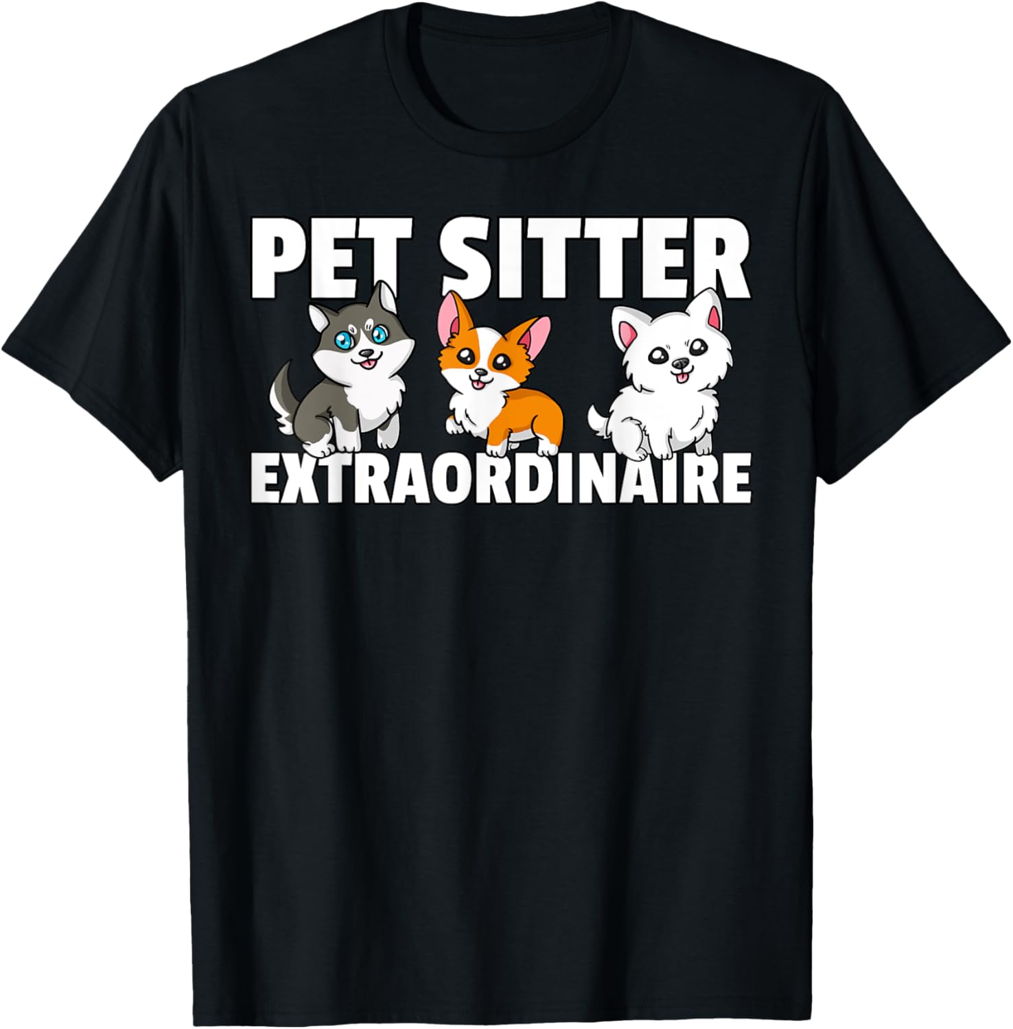 Dog Walking Gift For Dog Walker Pet Sitter T-Shirt