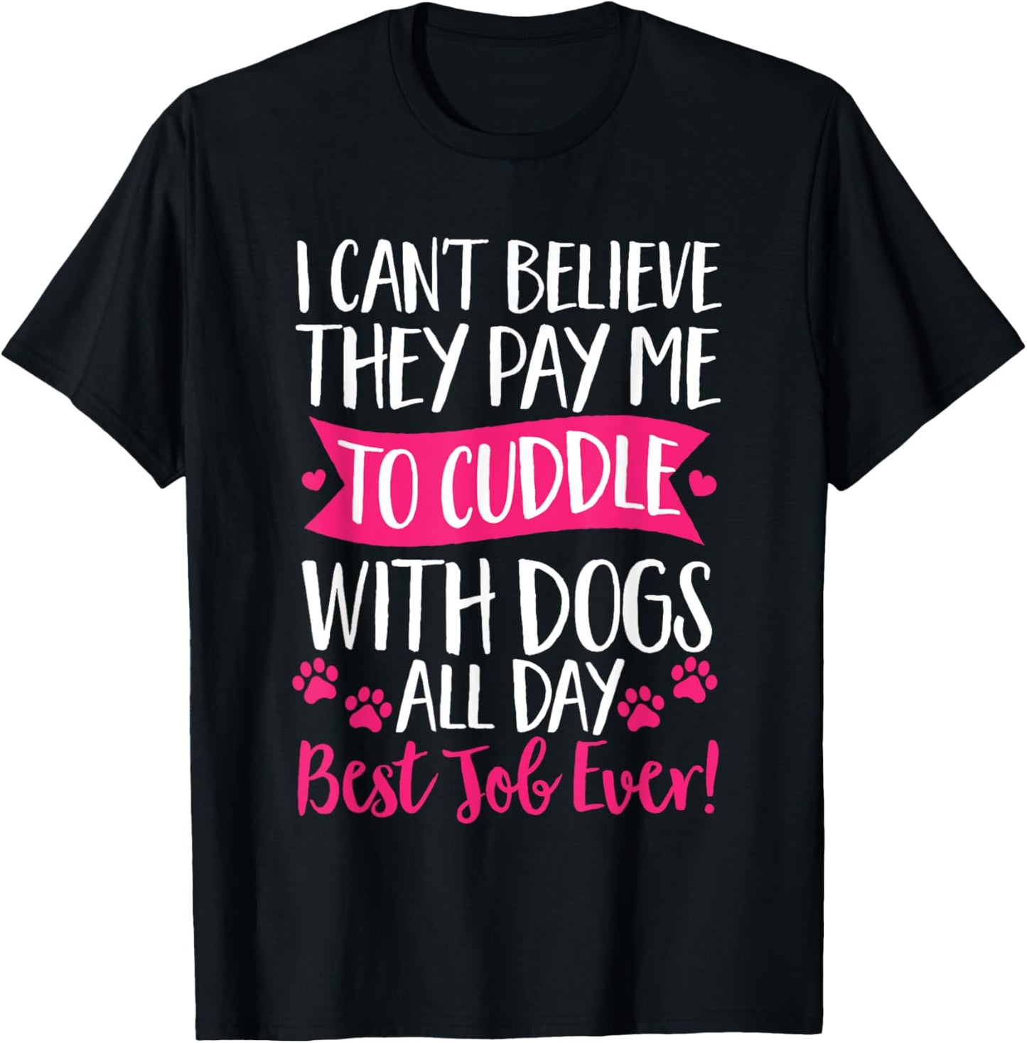 Dog Sitting Pet Sitter Funny Dog Sitter T-Shirt