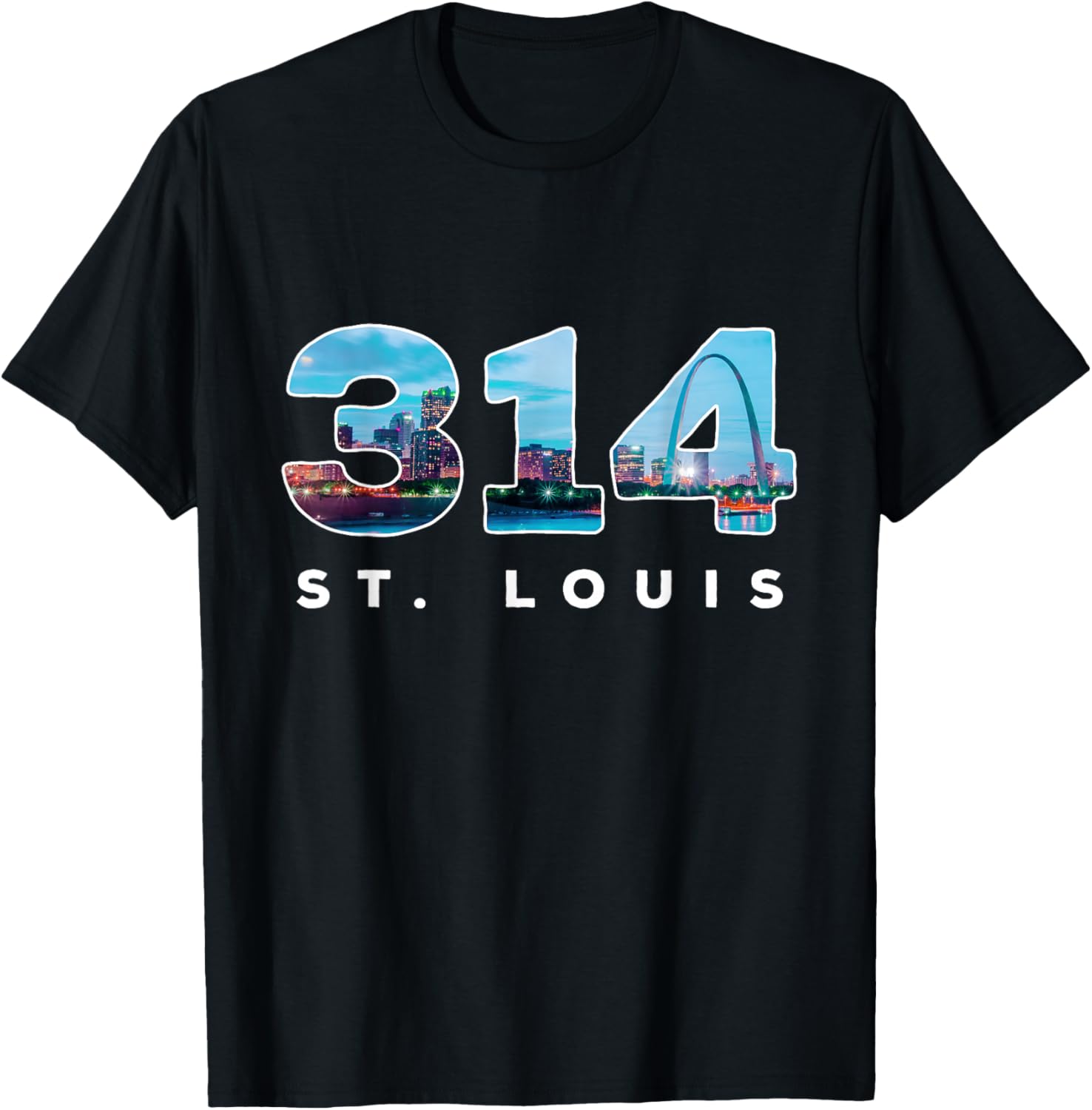 314 STL Pride St. Louis Area Code T-Shirt T-Shirt