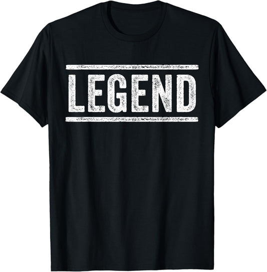Legacy Legend Matching Father Son Funny Saying Vintage T-Shirt