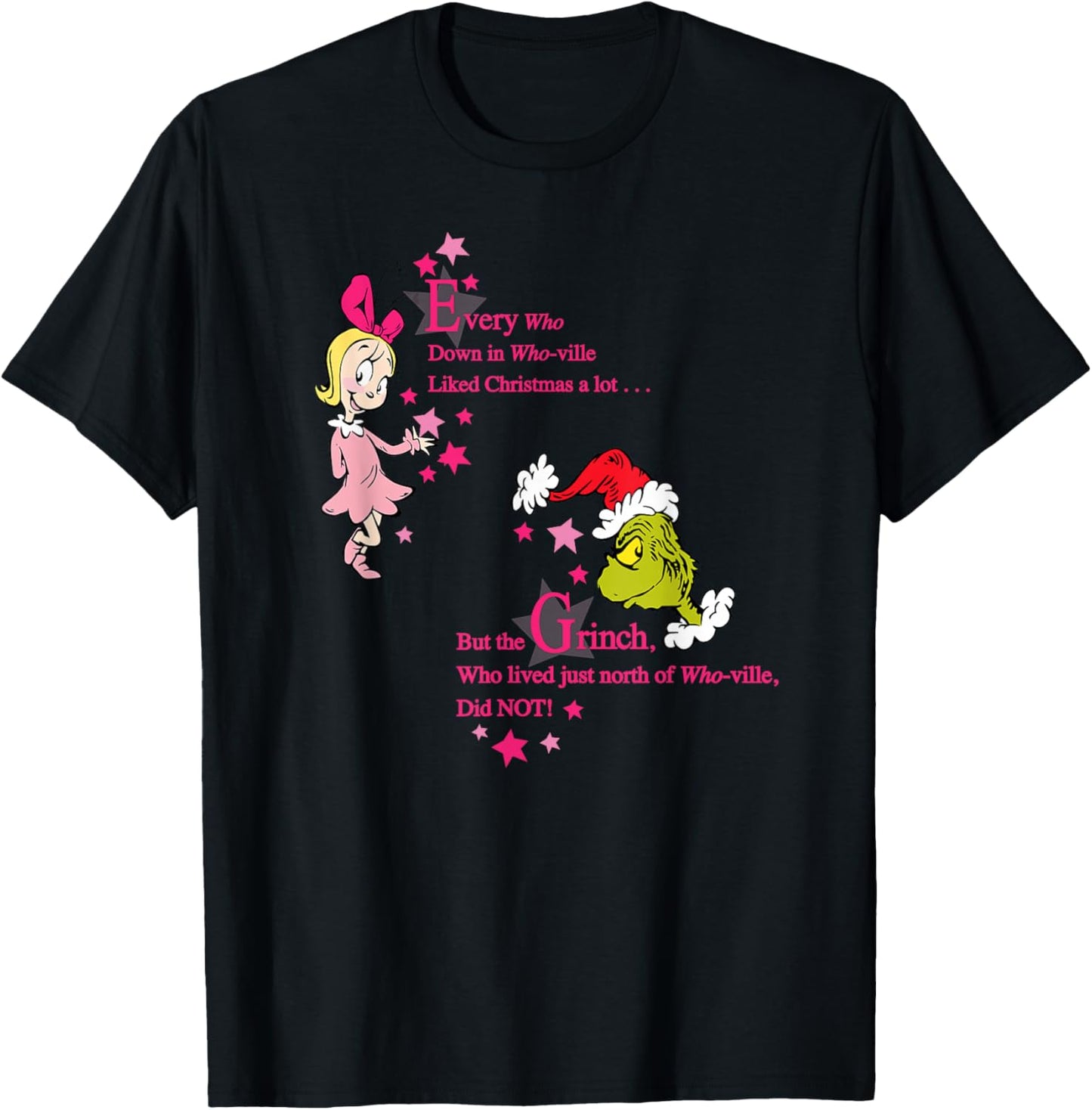 Dr. Seuss Every Who Down in Who-ville Short Sleeve T-shirt