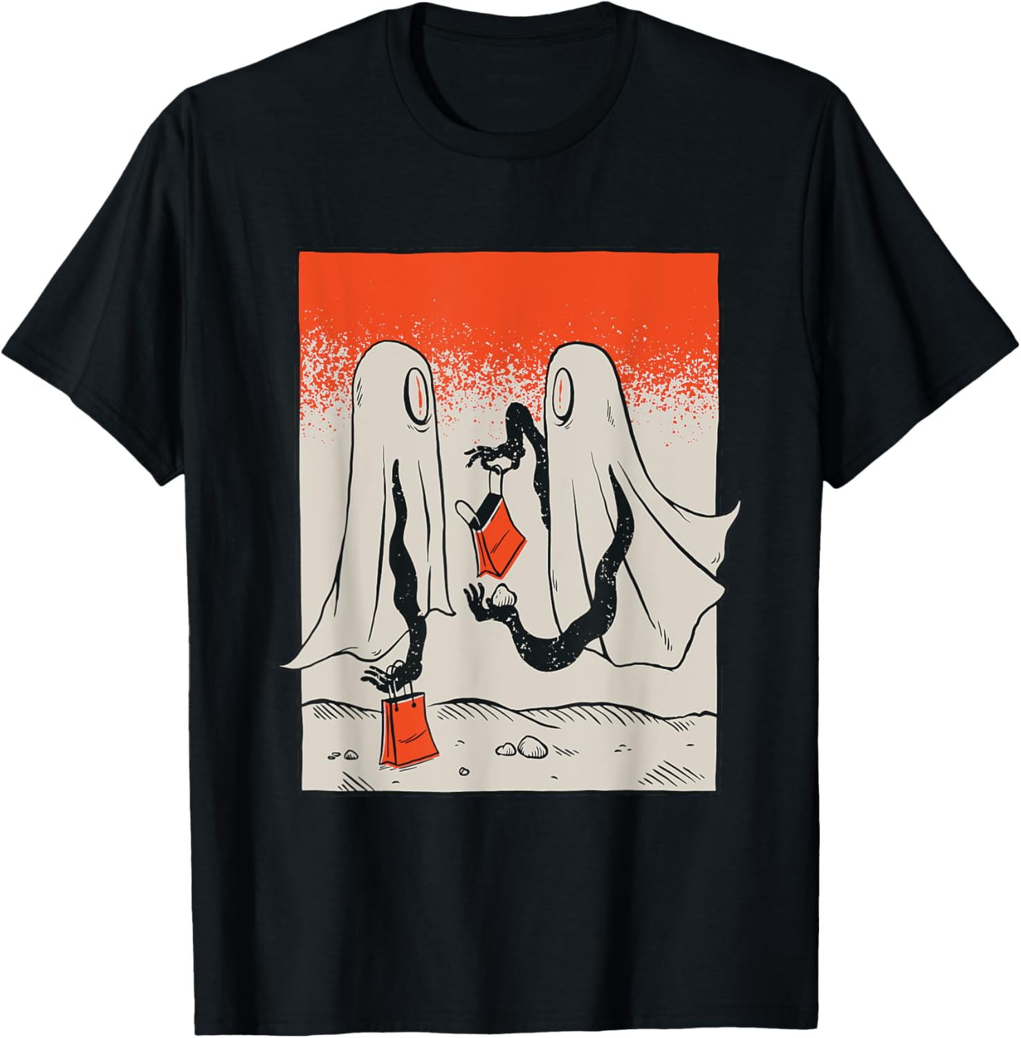Funny skull skeleton tis the season to be spooky gift T-Shirt