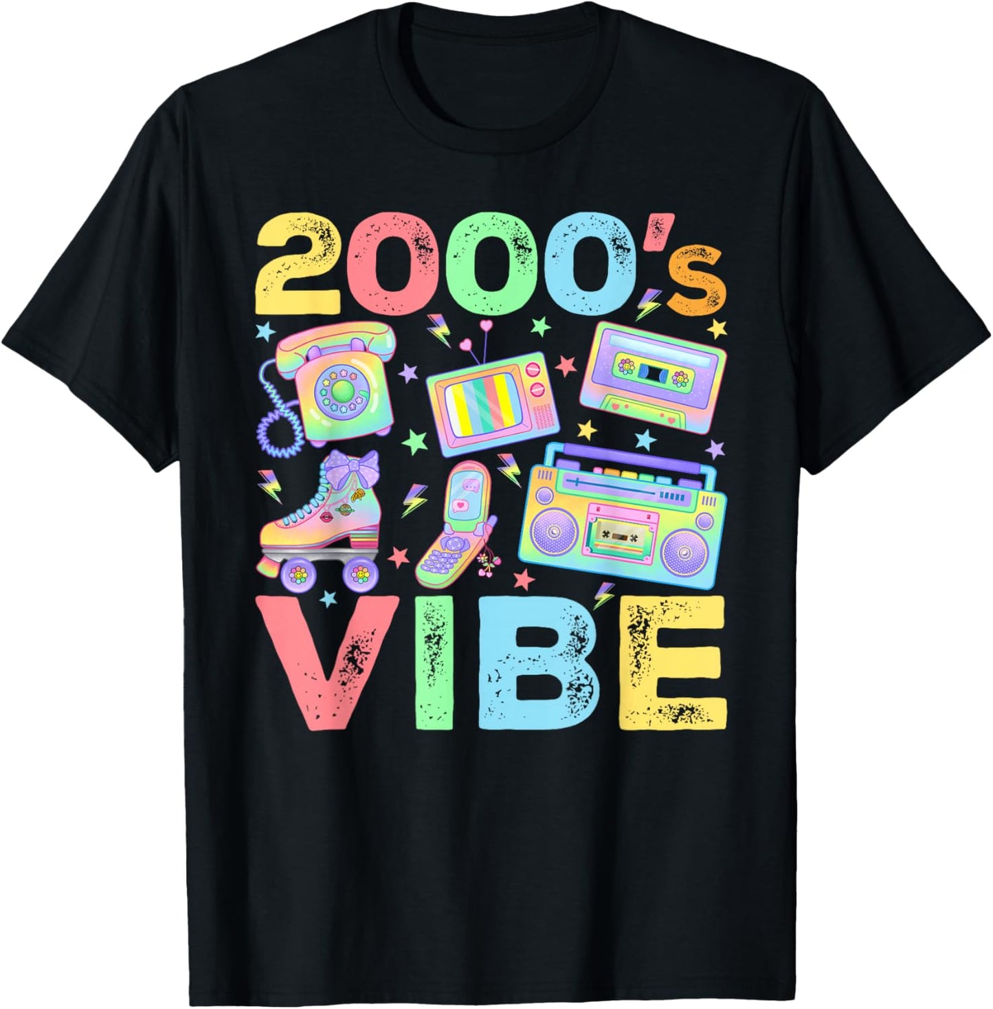 2000s Vibe 2000's Vintage Style 2000s Retro Party T-Shirt