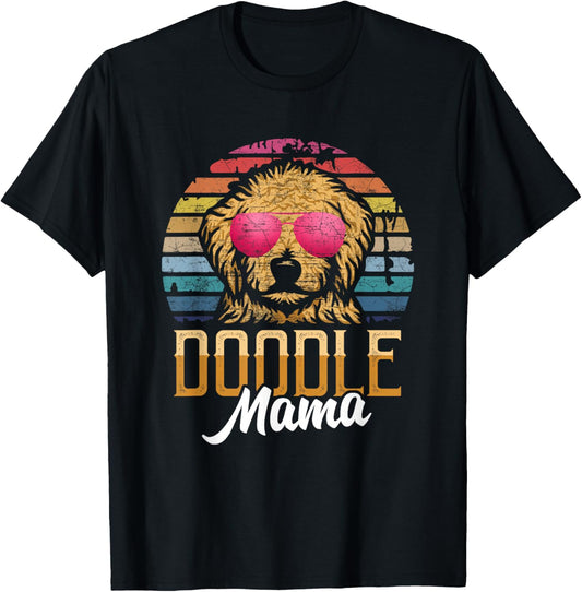 Doodle Mama Gift Goldendoodle Mom Goldendoodle Gift T-Shirt