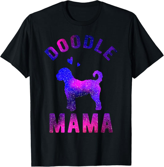 Doodle Mom Doodle Mama Goldendoodle Dog Lover T-Shirt