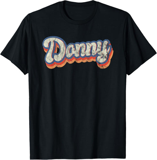 Donny Personalized Name Shirt Custom Lettering 70's T-Shirt