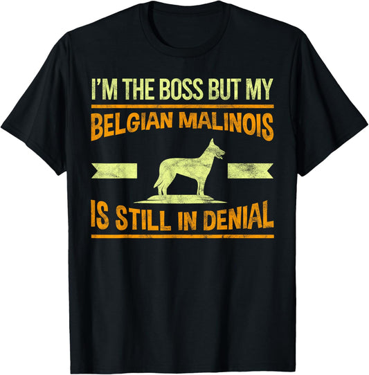 Doggie Belgian Malinois Training Dog Paw Pet Lover T-Shirt for Men Women