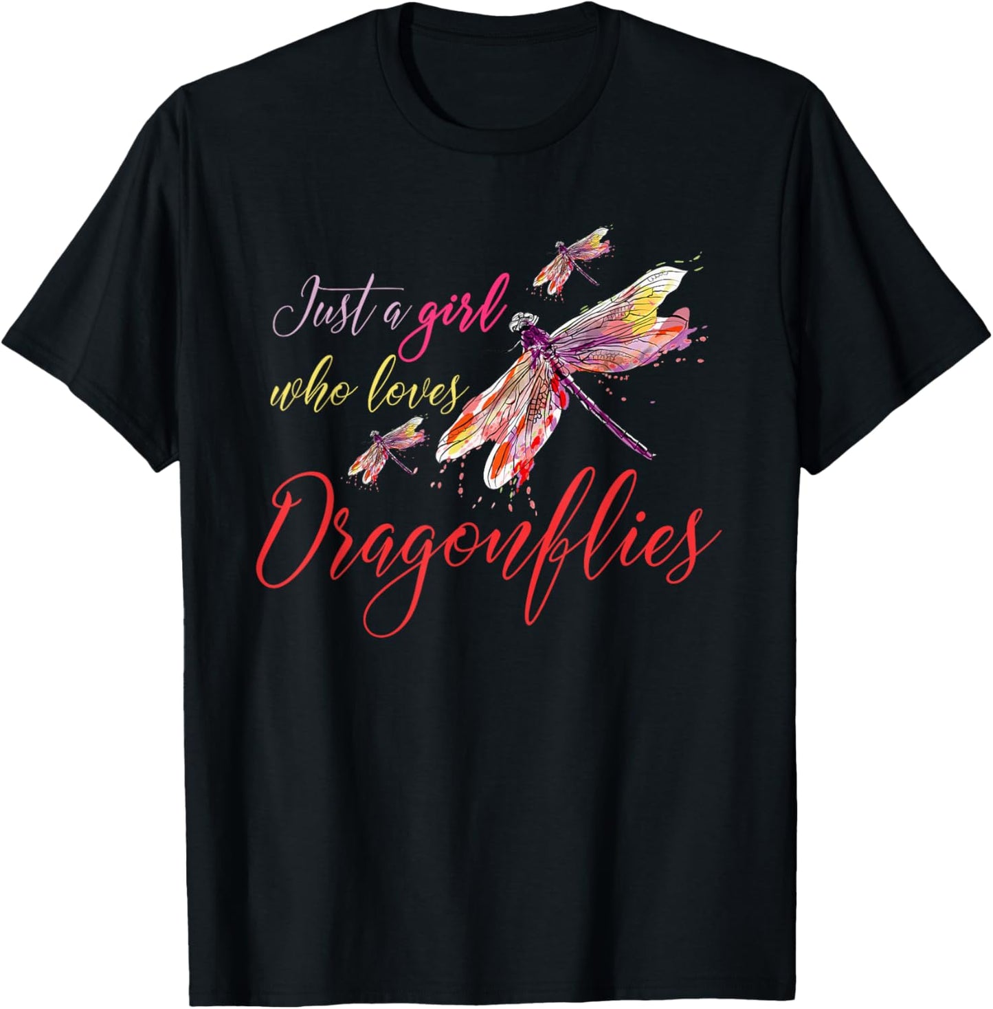 Dragonflies Animals Women Gift Idea Dragonfly T-Shirt