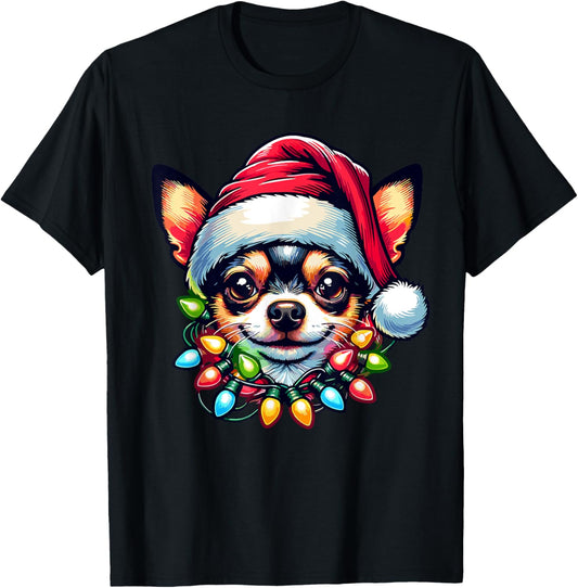 Dog Owner Xmas Men Women Favorite Chihuahua Christmas T-Shirt
