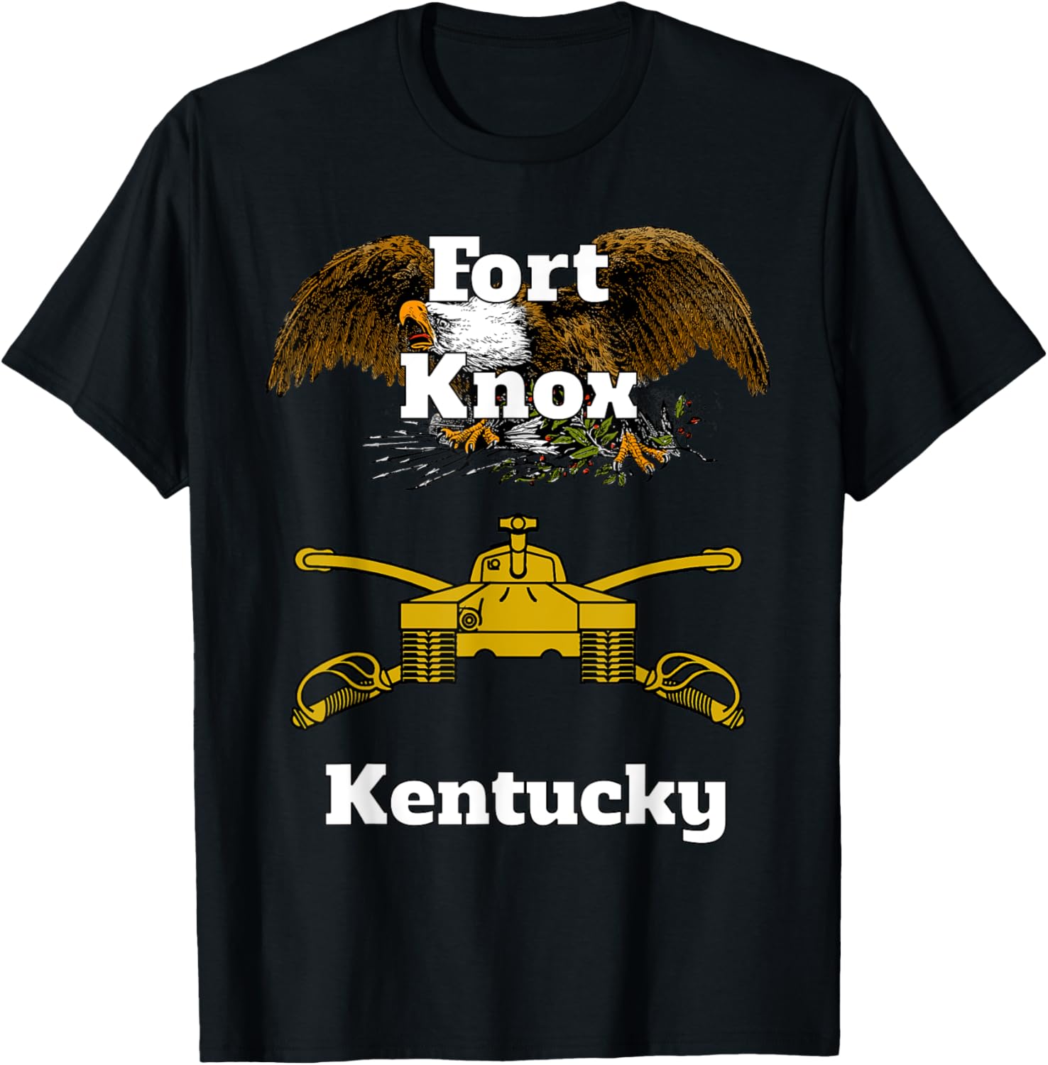 Fort Knox Armor Branch Military Design design T-Shirt