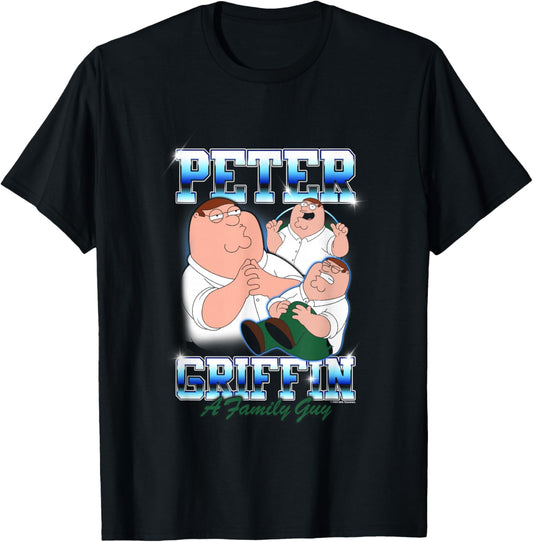 Family Guy Peter Griffin A Family Guy Collage T-Shirt