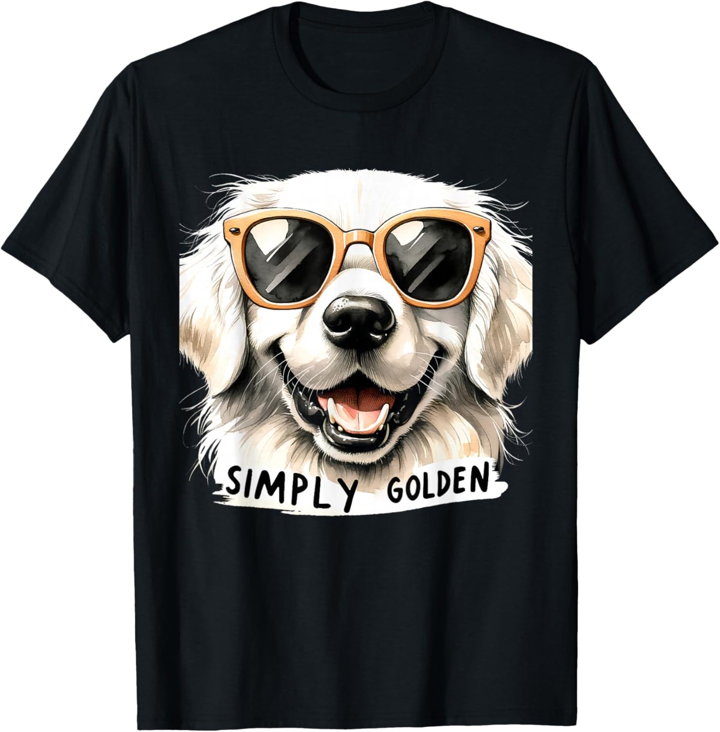 English Cream Golden Retriever Mom Gifts Puppy Simply Golden T-Shirt