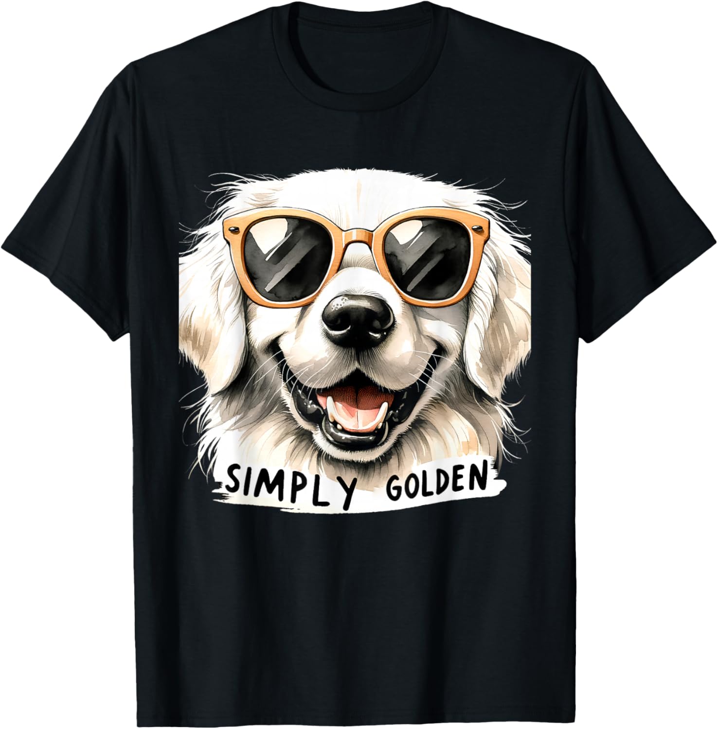 English Cream Golden Retriever Mom Gifts Puppy Simply Golden T-Shirt
