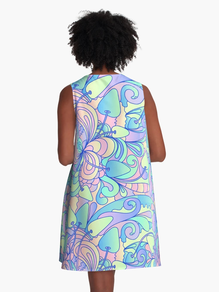 Abstract hallucinogen mushrooms