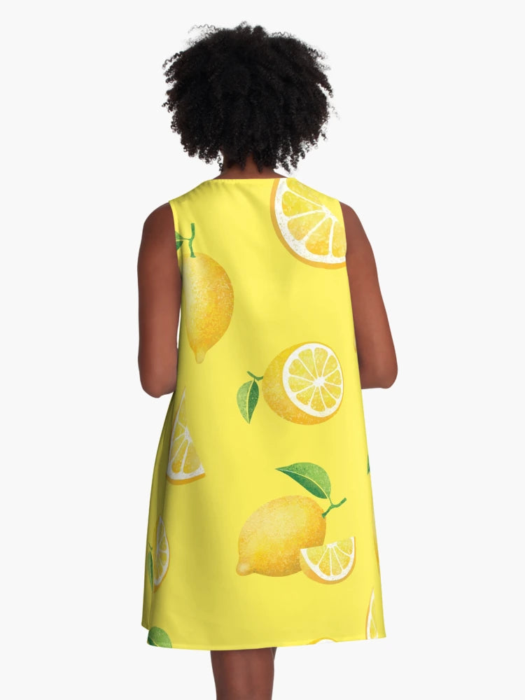 Lemons on Yellow